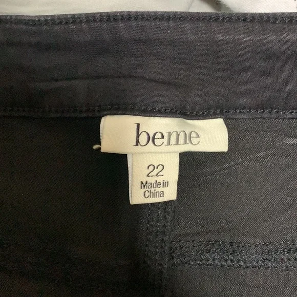 BeMe BLACK JEANS SIZE 22 - Picture 6 of 8
